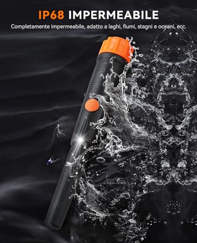 Rilevatore di Metalli Impermeabile SUNPOW