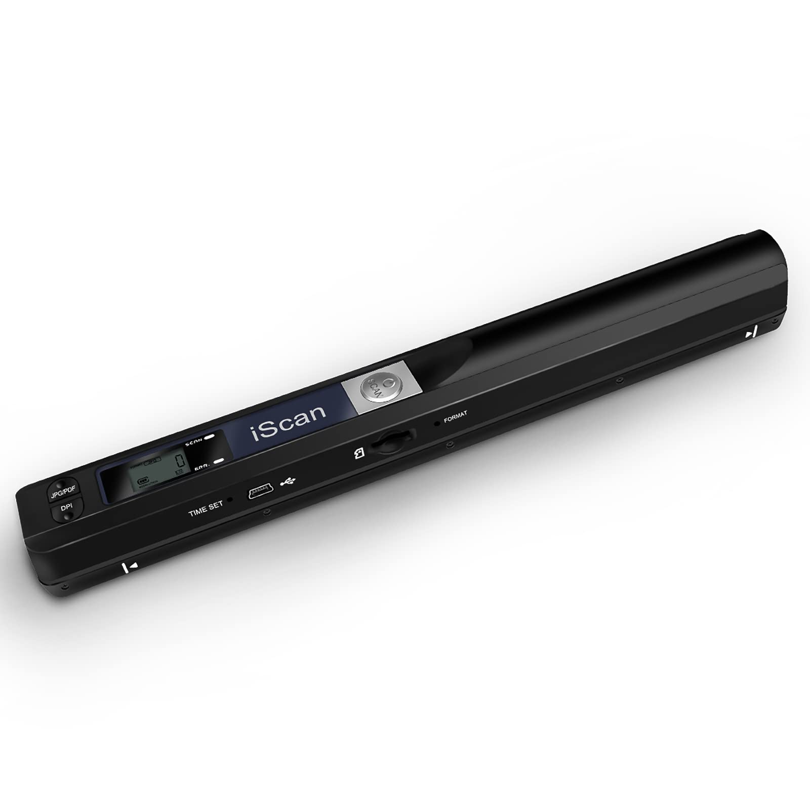 Houkiper Portable Scanner, Handheld Document Scanner A4 Images Scanner A4 Size 900DPI JPG PDF Formate LCD Display