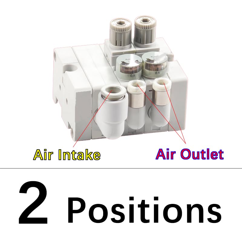 Micro vanne de régulation de pression ARM5AA2 modulaire pneumatique 6mm - 2