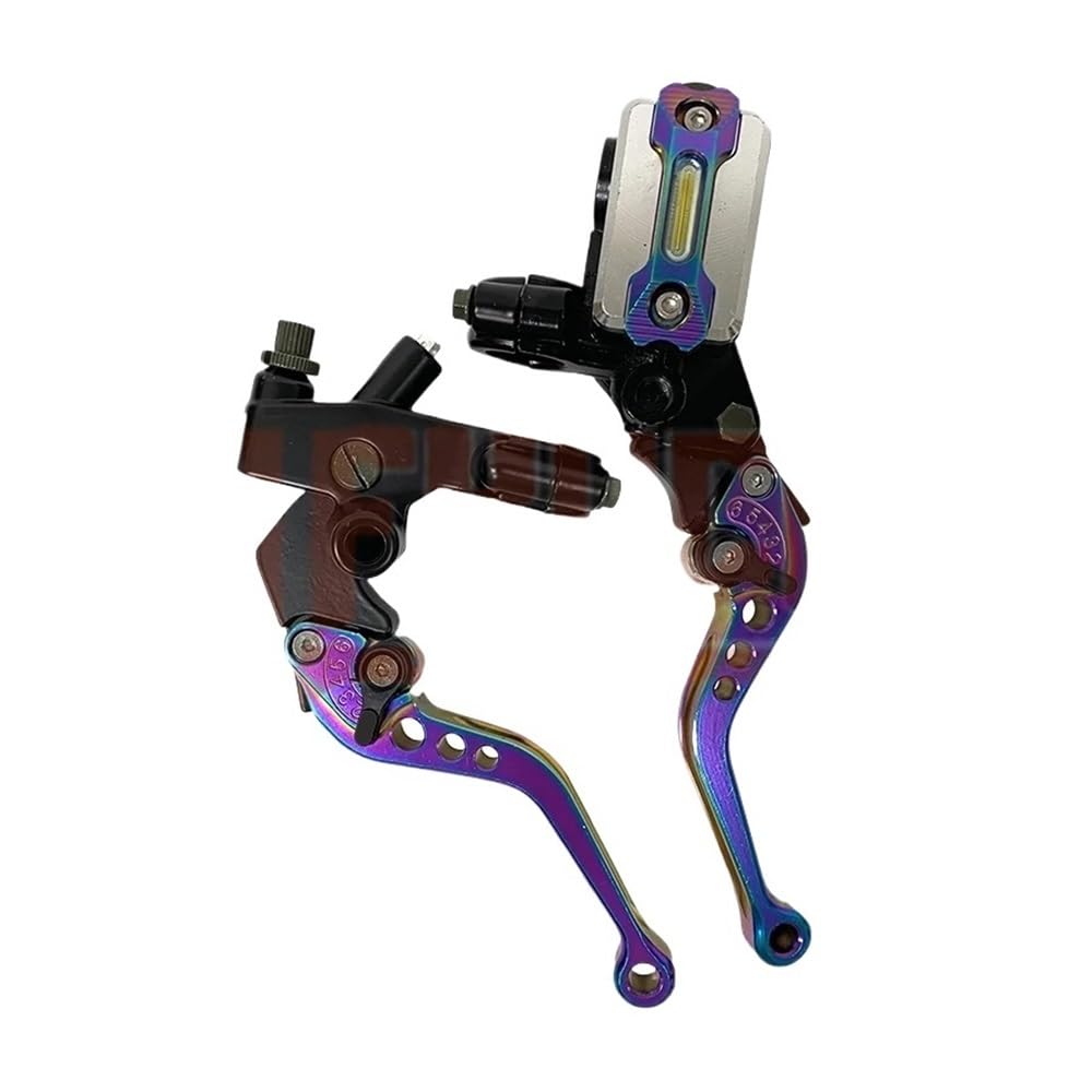 VHHDSshso Motorcycle Clutch Brake Lever Universal Motorcycle Brake Master Cylinder 22MM Hydraulic Clutch Levers Adjustment Handle for Ho&nda for Ya&maha