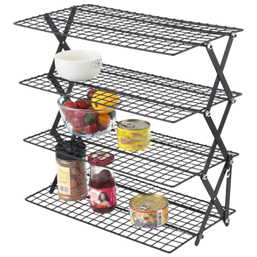 Support de refroidissement pour biscuits en fil metallique stable - 6