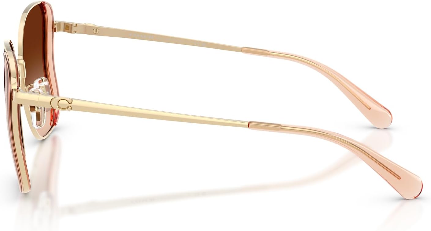 Coach womens Hc7188 Butterfly Sunglasses