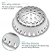 Aluvor Shower Drain Hair Catcher, Shower Drain Cover, Bathtub Drain Hair Catcher for Pop-Up & Regular Drains (Top Small)