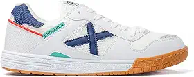 Chuteira Tênis Futsal Munich Continental V6 Profissional Original Futebol de Salão Quadra Indoor Adulto Masculino Feminino Resistente Leve Macia Couro Legítimo Real Solado Antiderrapante