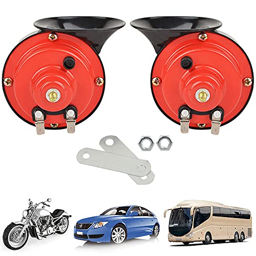🔊【AMPIA COMPATIBILITÀ】 Il corno di lumaca è adatto a quasi tutti i veicoli! Sebbene sia l'aggiornamento perfetto per i camion, il nostro clacson è compatibile anche con SUV, autovetture, barche e motocicli.