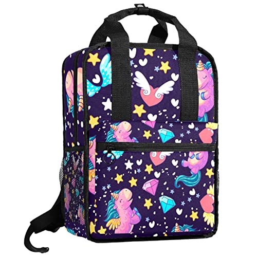Sac à dos pour garçons rouge avec bretelles réglables de taille unique pour l'école