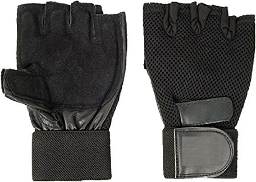 BODY MAXX Gym Gloves Padded Net Support Red (Black) (B06Y552P3M) Amazon Price History, Amazon Price Tracker