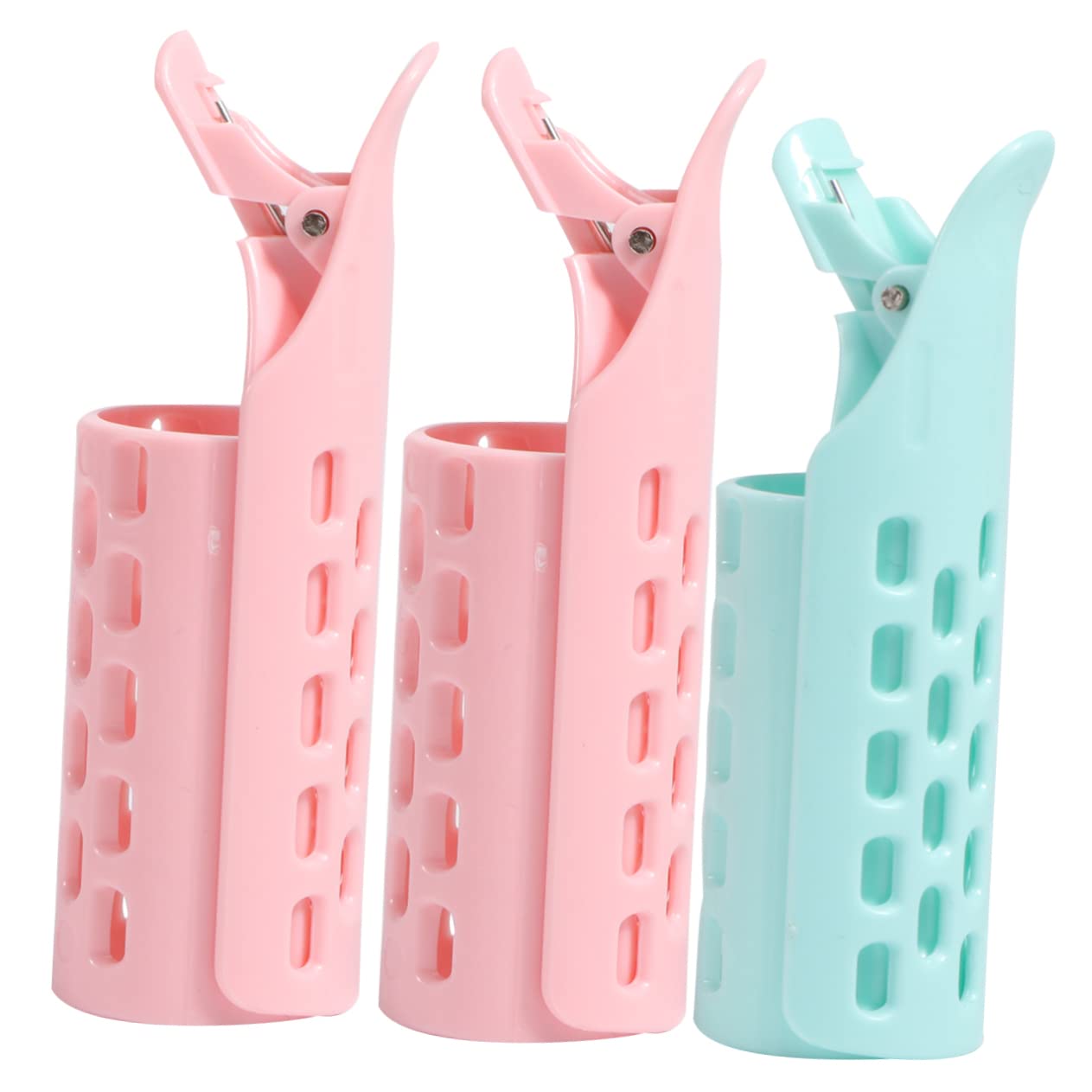 SHERCHPRY 3Pcs Curling Styling Tools for Hair Bangs Portable Rollers Material for Easy Hairdressing Lightweight and Durable Curlers for Salon Home Use