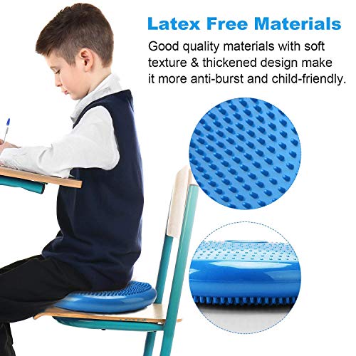 PACEARTH-Professional-Wooden-Balance-Board-for-Balance-Training-with-Inflated-Stability-Wobble-Cushion