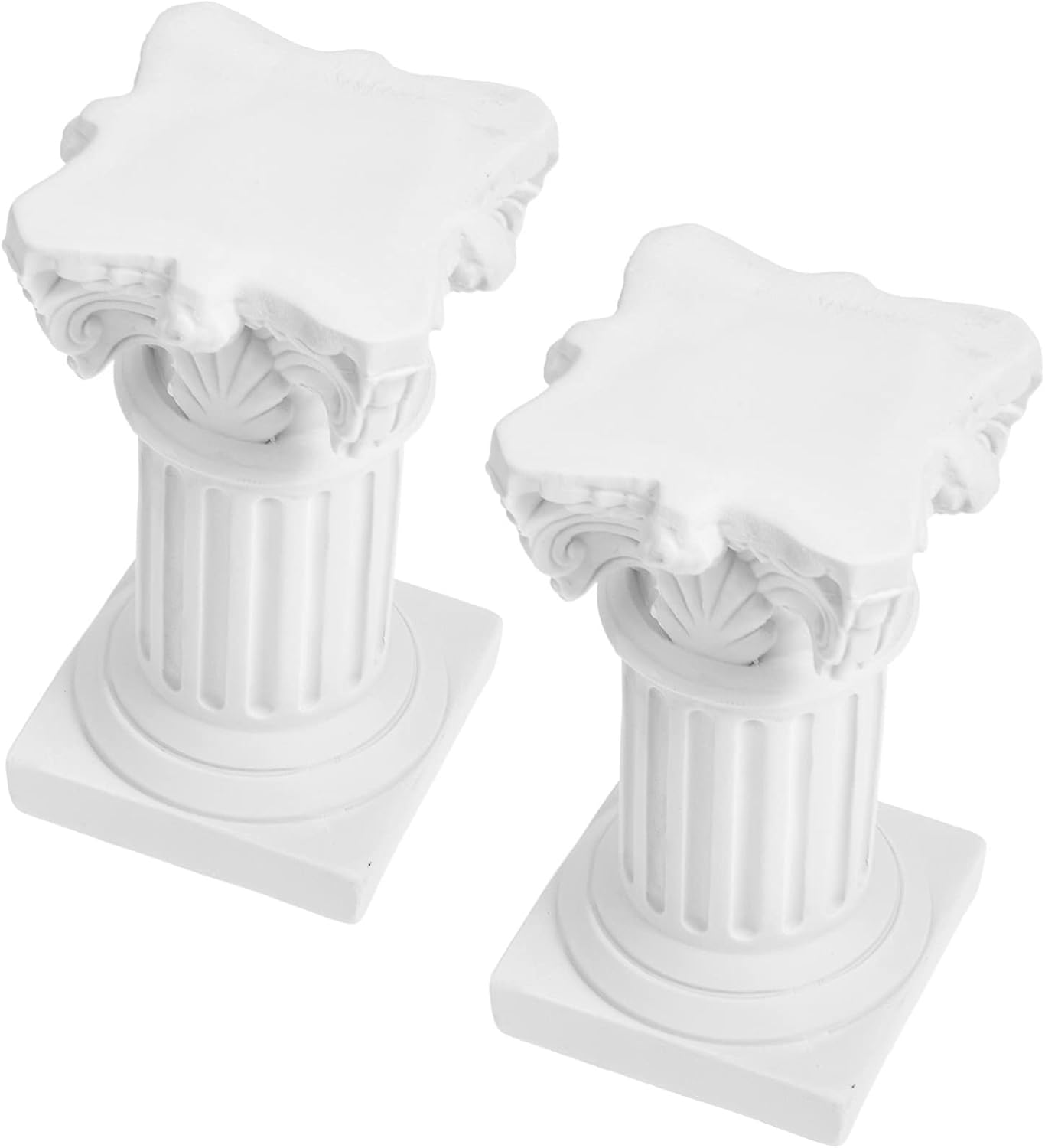 GANAZONO 2pcs Roman Column Micro Landscape Pillar Candle