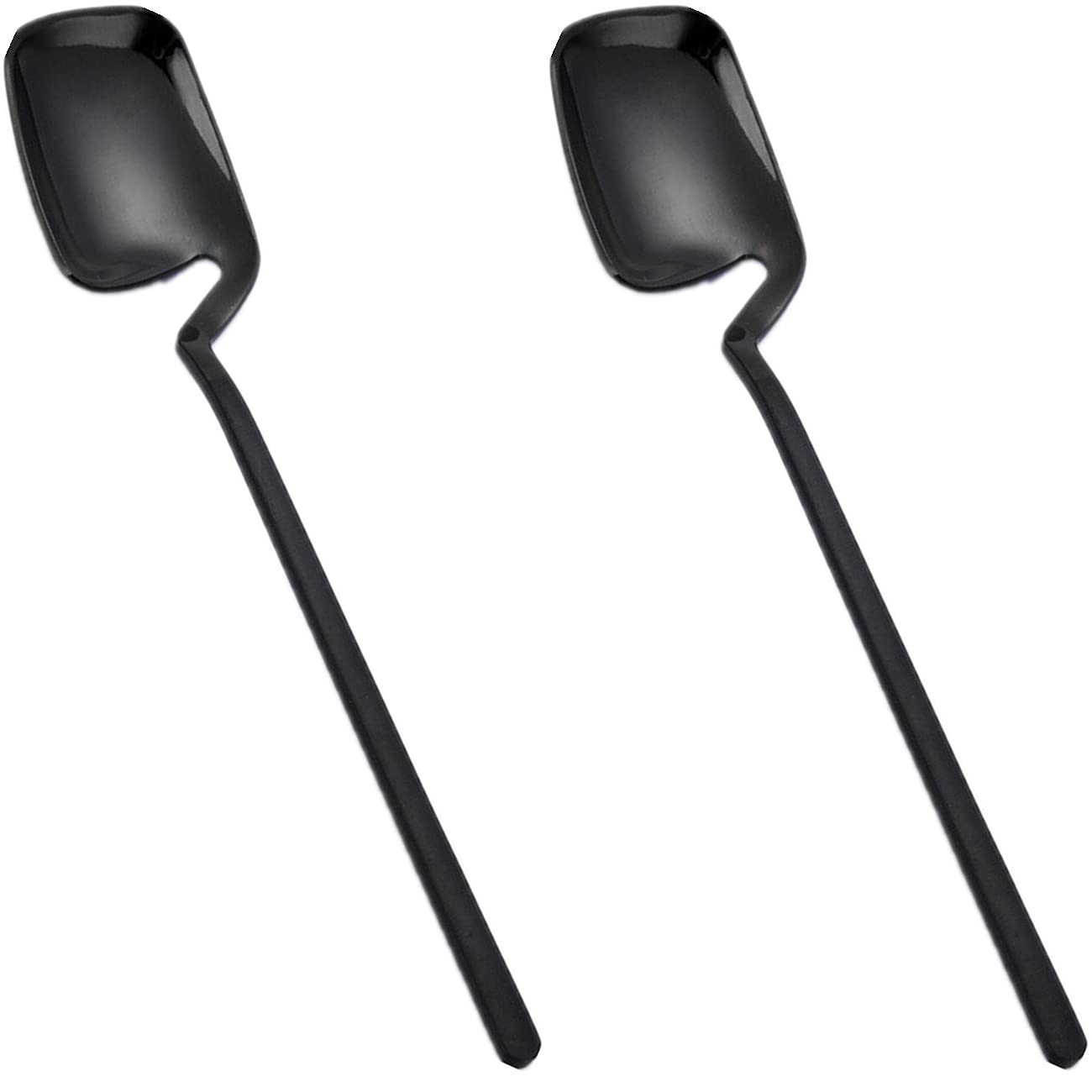 Dinner Spoon Set of 2 Crooked neck Shape Teaspoons 5.6