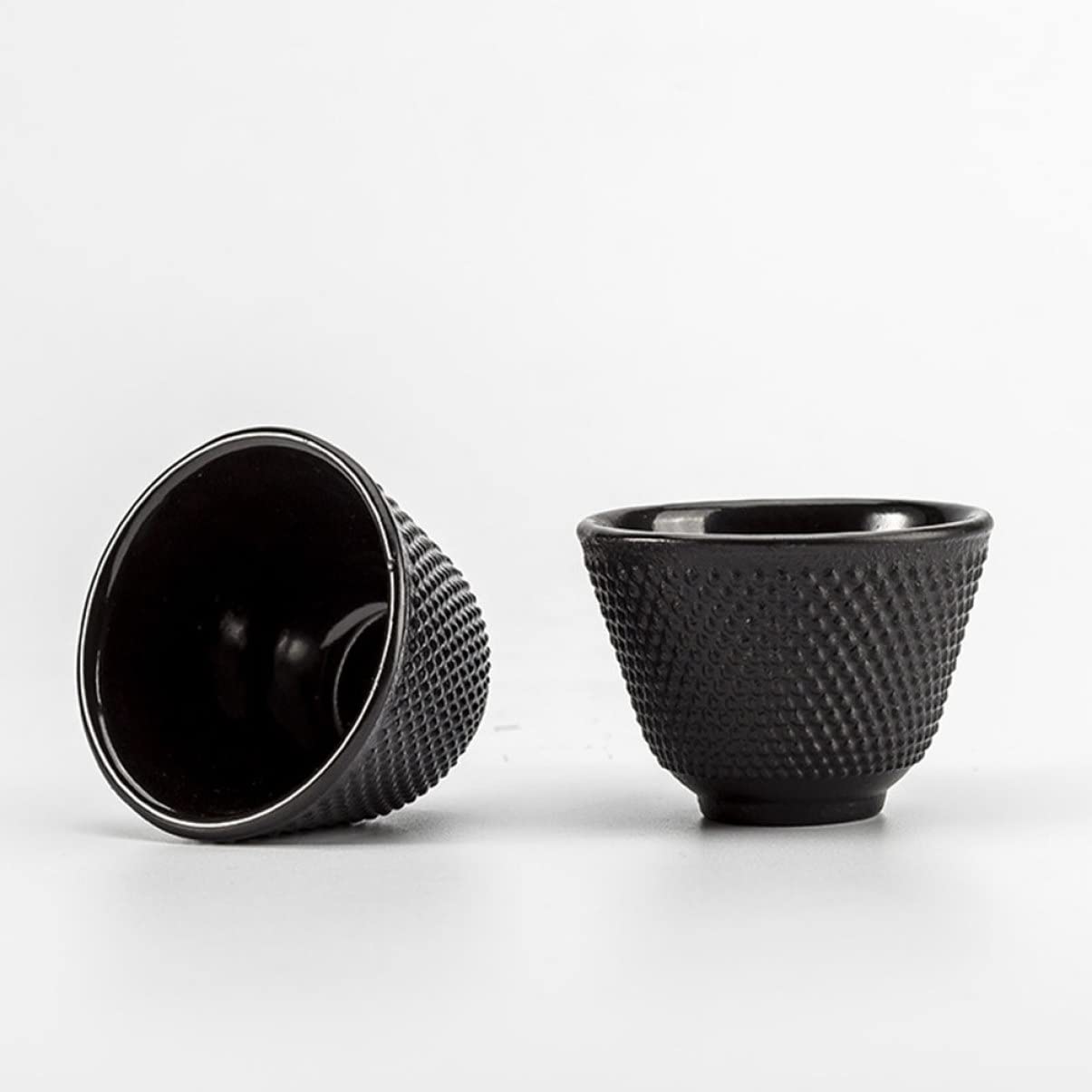 BESTonZON 4 pezzi tè giapponese tazza da tè giapponese tazza da tè in ghisa tè nero