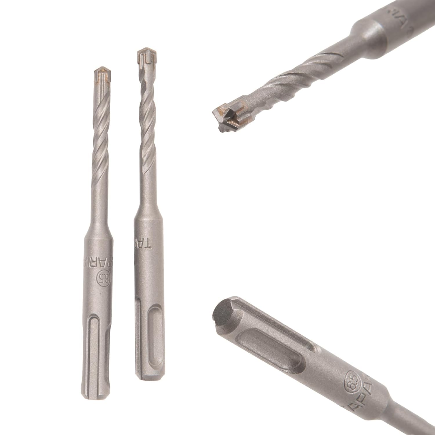 TAPARIA 6.5mm Cross Point Tip SDS Plus Hammer Drill Bit for Concrete/Masonry Drilling (HDC 65110, 6.5x50x110 mm, Pack of 2)-Home, DIY, Professional, Construction, Brick, Wall-Drilling-image-16