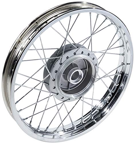 Aro De Roda 18 X 185 Montado Compatível Com Tras. Titan 150 2004/08 , Pro Tork , Cromado