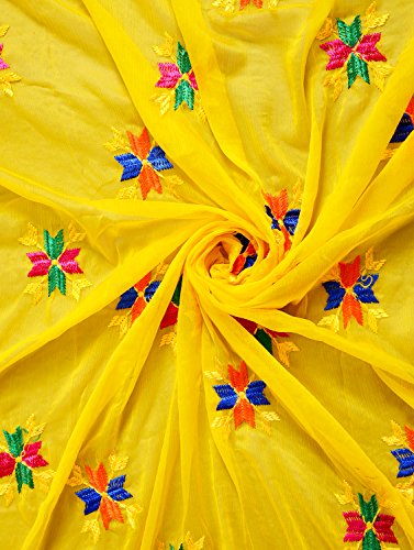 Women's Indian Handicraft Ethnic Dupatta Embroided Dupatta Chunni/Stole/Scarf3