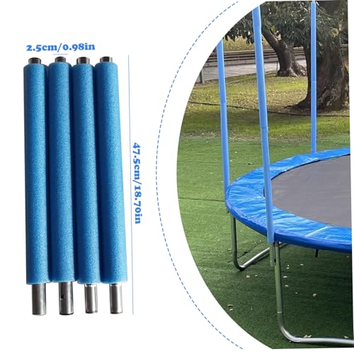 Poteaux de trampoline abîmés ? Remplacez-les par nos tubes de sécurité avec mousse - 5