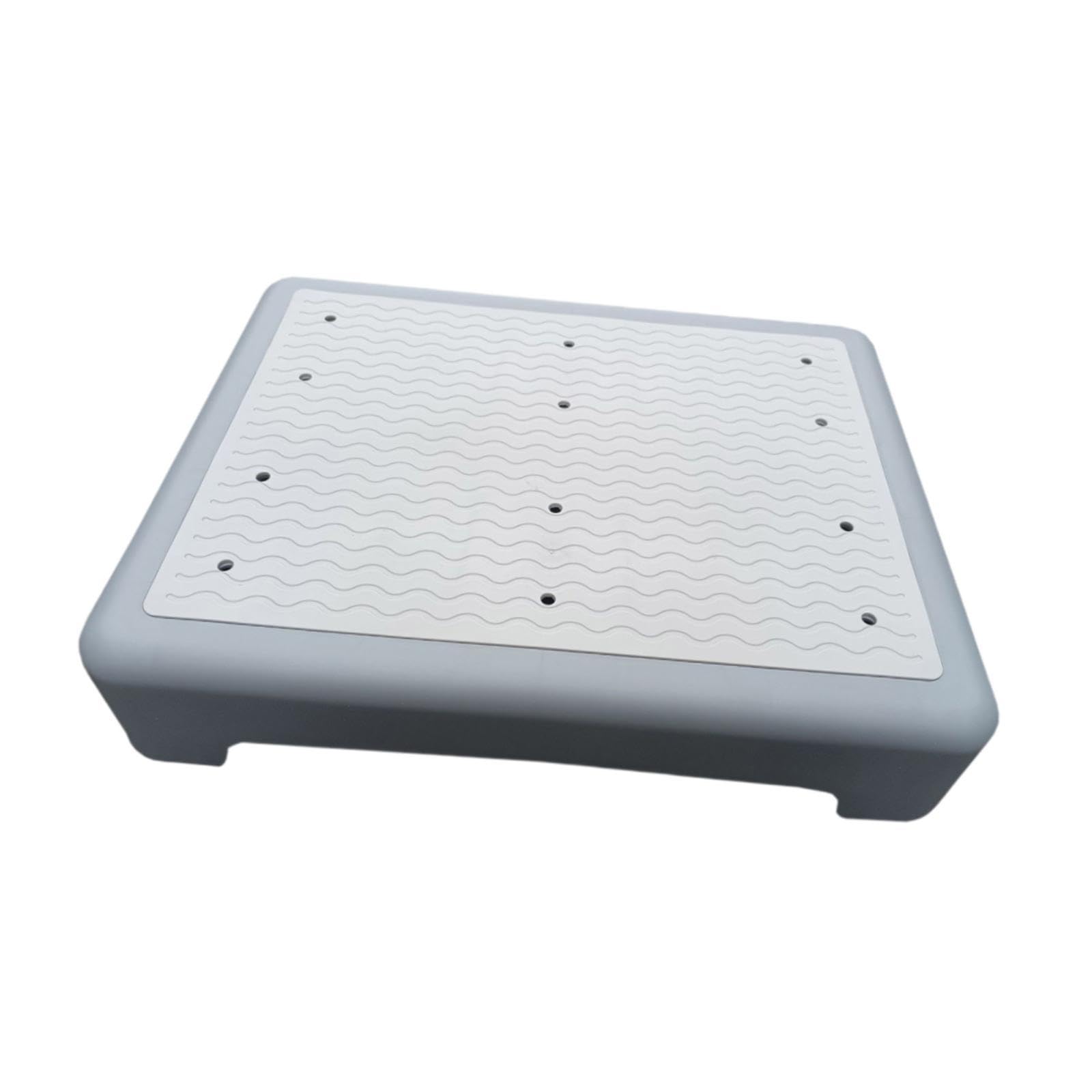 Sharplace Taburete de ducha Taburete Paso elevador para el baño de la bañera de la cama, Gris