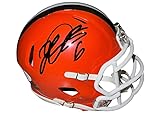 Jeremiah Owusu-Koramoah Signed Speed Mini Helmet JSA