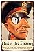 Past Time Signs PTS653 16 x 24 in. This is The Enemy Vintage Sign
