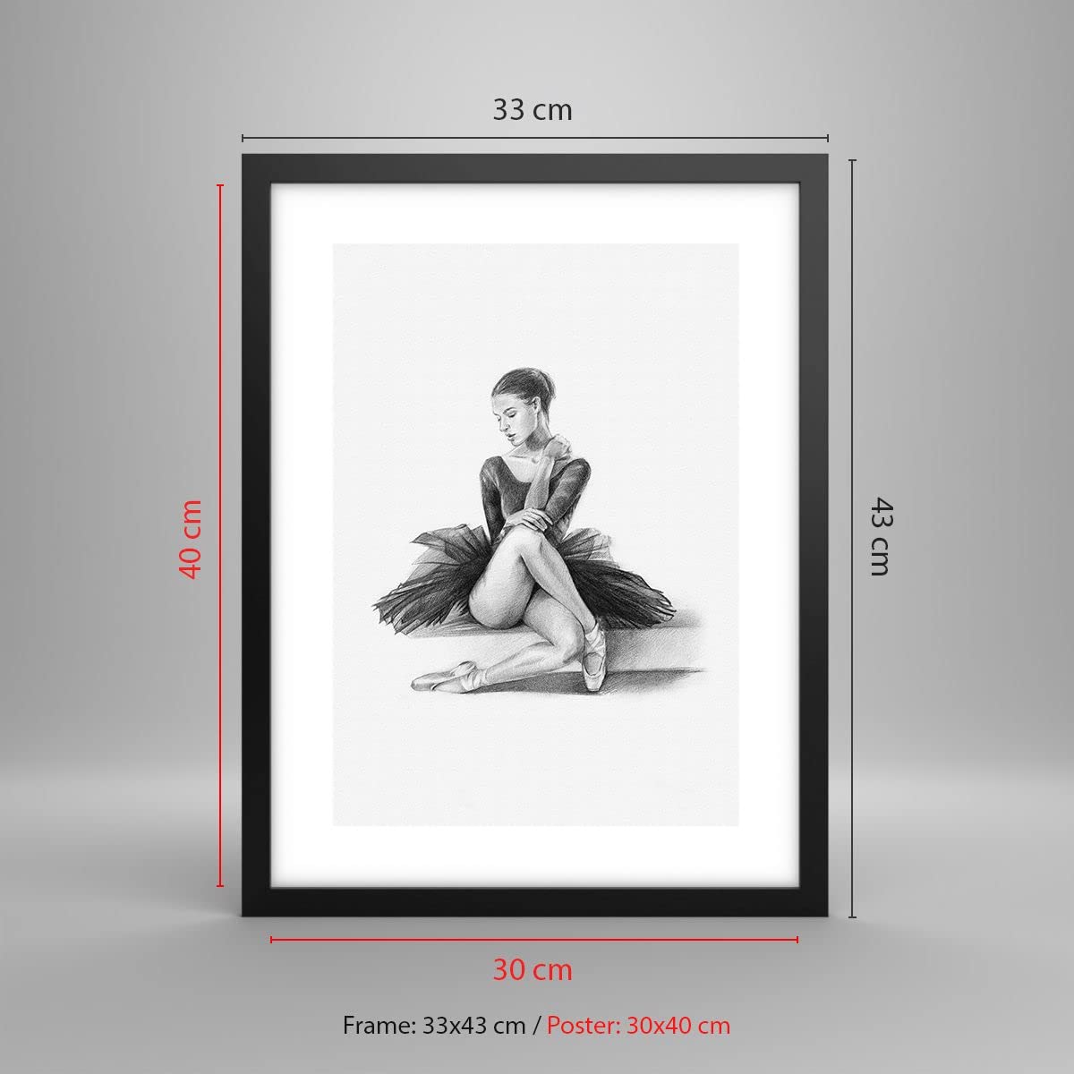 Stampe Da Parete Moderne Con Ballerina: Set Di 3 Quadri Astratti Con Effetto Neon E Ali D'Angelo, Poster Senza Cornice Per Soggiorno E Camera Da Letto (30,5x40,6 Cm)