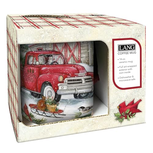 Lang Holiday Truck Taza de Café miniatura 2