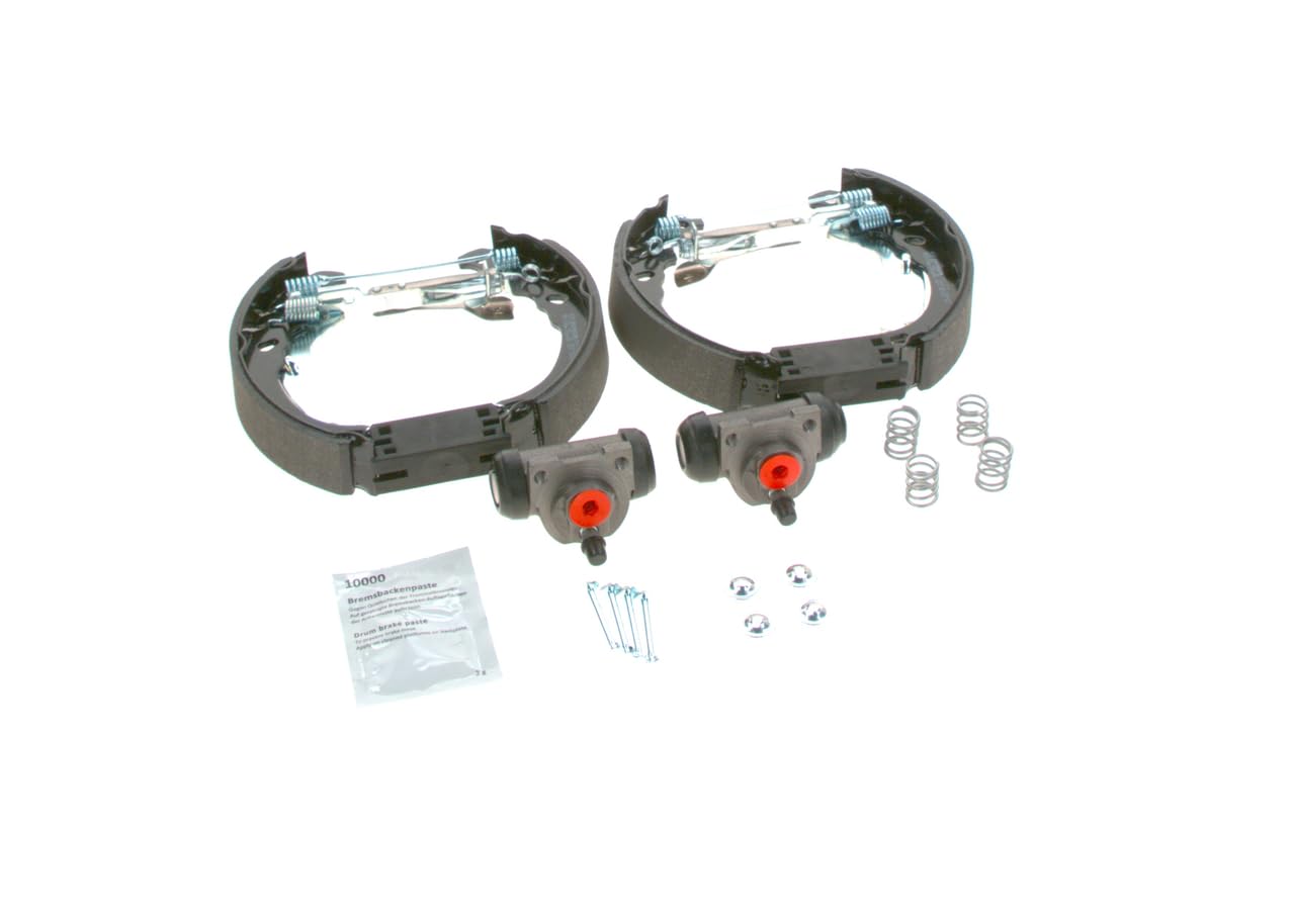 BOSCH Kit ganasce freno 0204114645 Compatibile con: FIAT 500, 500 C, PANDA, PANDA Kasten/Schrägheck, FORD KA