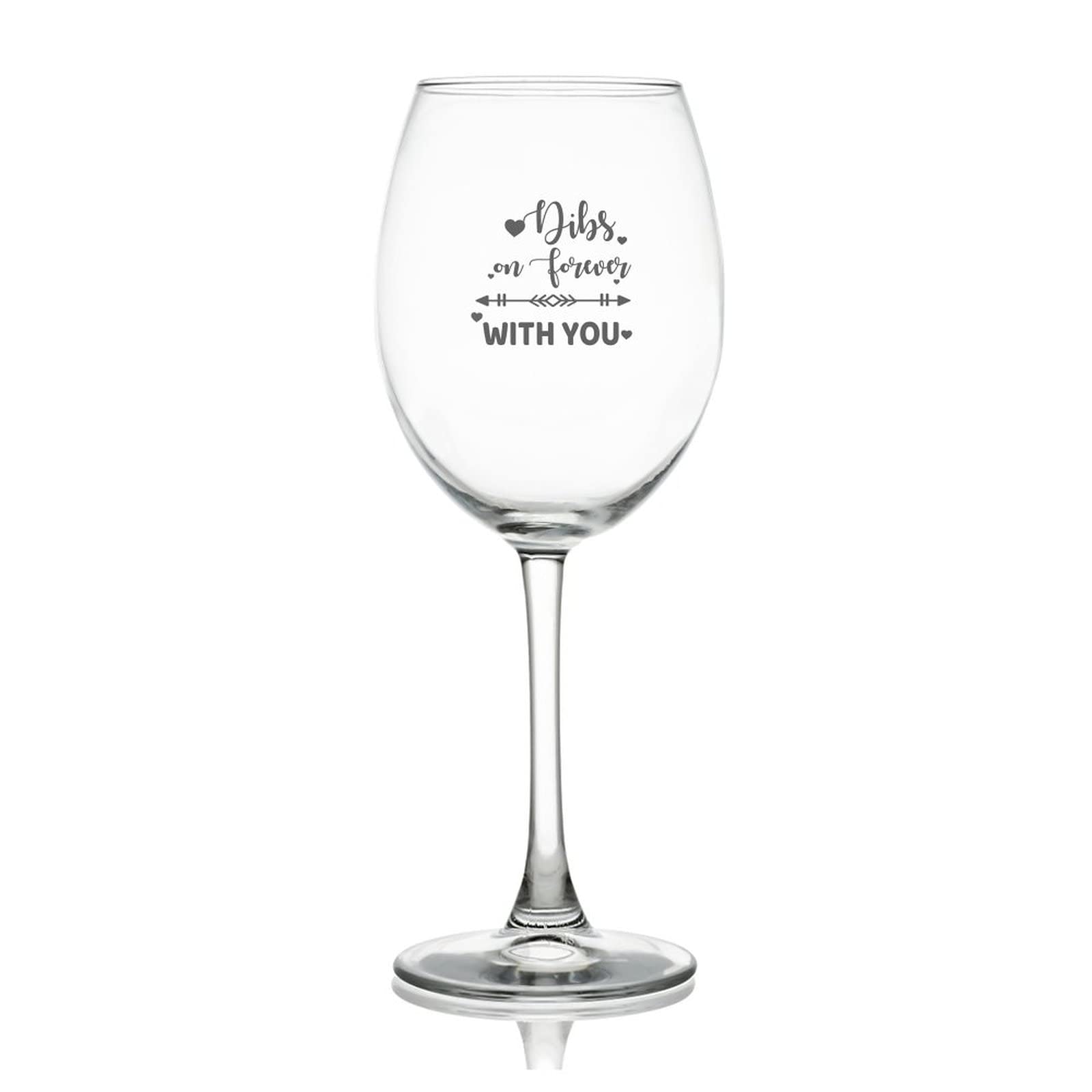 Verres à vin rouge cristal de 500 ml à gravure rustique étoile