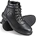 GENUINE GRIP 7130-15M Men Zipper Work Boot,Steel Toe,15M,PR