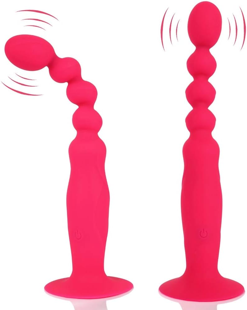 JBCDHGH 10 Velocidades Perlas Anales Flexibles Vibrador Culo ...
