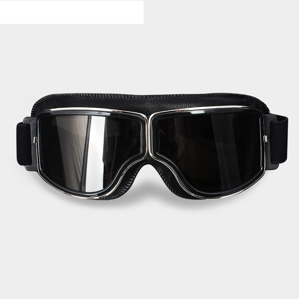 Antivento Moto Occhiali In Pelle Occhiali Protettivi Antiriflesso Motocross Cross-country