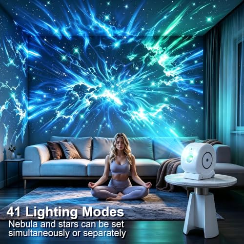 360 Galaxy Star Projector Night Light - 9.99 w/ Code + 38% Off Code A0ZDV8ZA - image 2