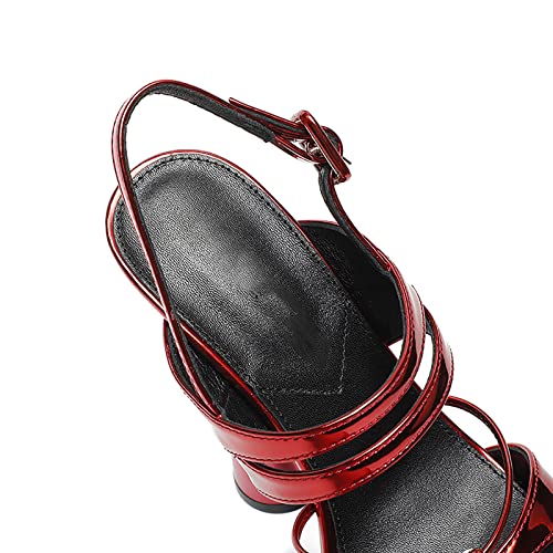Chaussures de mariage fermées talons de plateforme pointues décontractées dames - 2