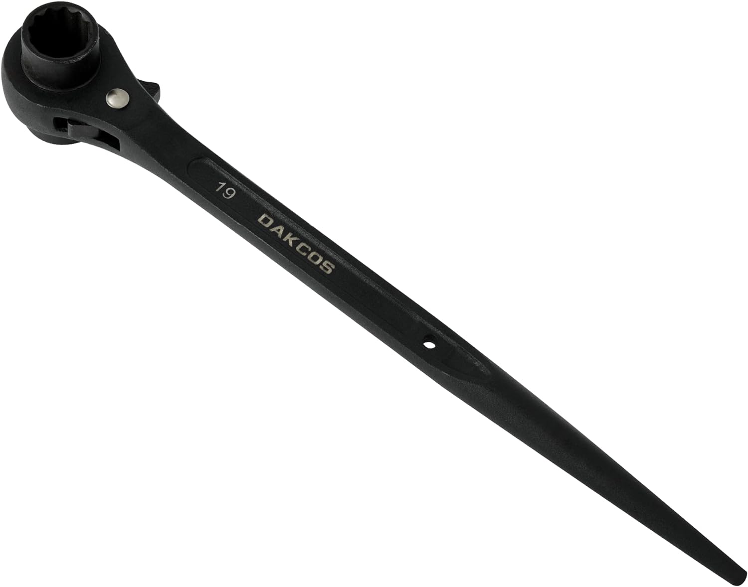 DAKCOS Ratchet Podger Spanner Scaffold Spanner Steel Erect Wrench 19mm