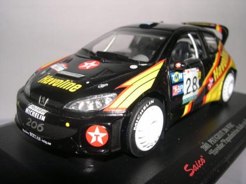PEUGEOT プジョー206 WRC ミニカー 1/32 PEUGEOT「プジョー 206 WRC 1/32 プルバックカー」ミニカー