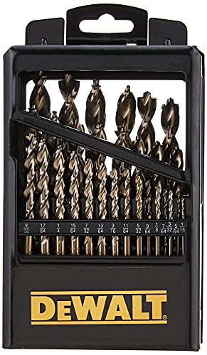 DEWALT Drill Bit Set, Pilot Point, Cobalt Alloy Steel, 29-Piece (DWA1269) #1