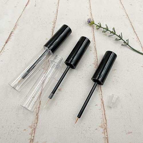 4 Piezas Tubos Vacíos para Delineador 10ml miniatura 3