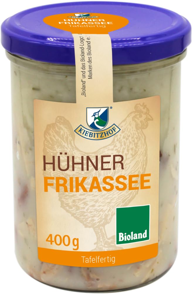 Kiebitzhof Bioland Hühnerfrikassee (6 x 400 gr)