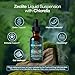 BUCKLEBURY Zeolite Liquid Suspension w/Chlorella - Detox Support, Immune System and Digestive Tract Health Support for Kids and Adults (60 Servings)