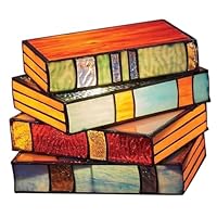 Gestapelte Bücher Lampe Nachttischlampe Robuster Pvc-kunststoff Für Schlafzimmer Wohnzimmer Nachtlicht