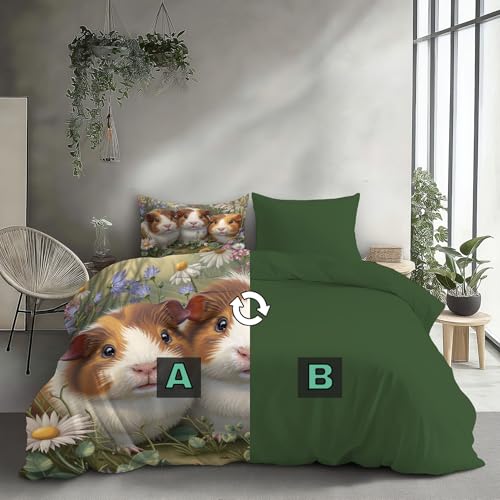 Housse de couette fermeture éclair 240x260 anti-glisse microfibre - 7