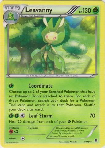 Pokémon Card Database - Plasma Storm - #10 Leavanny