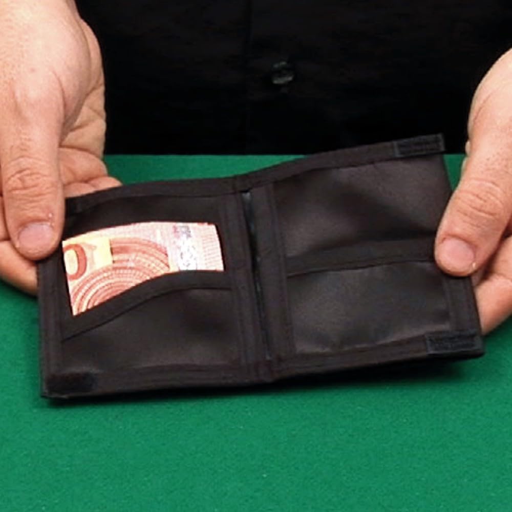 Cartera mágica con Instrucciones en vídeo para su fácil comprensión Trucos de Magia coleccionables