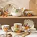 Combinación creativa y personalizada de cuenco y plato de calabaza Imagen de Combinación creativa y personalizada de cuenco y plato de calabaza