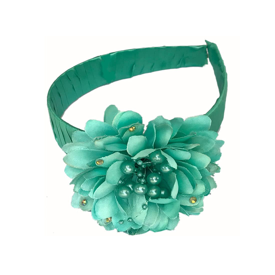 GadinFashion™ Baby Hair Band Flower Headband For Kid Girls Baby Head Band Color-Green, Pack-01 (B099MX1S8Z) Amazon Price History, Amazon Price Tracker
