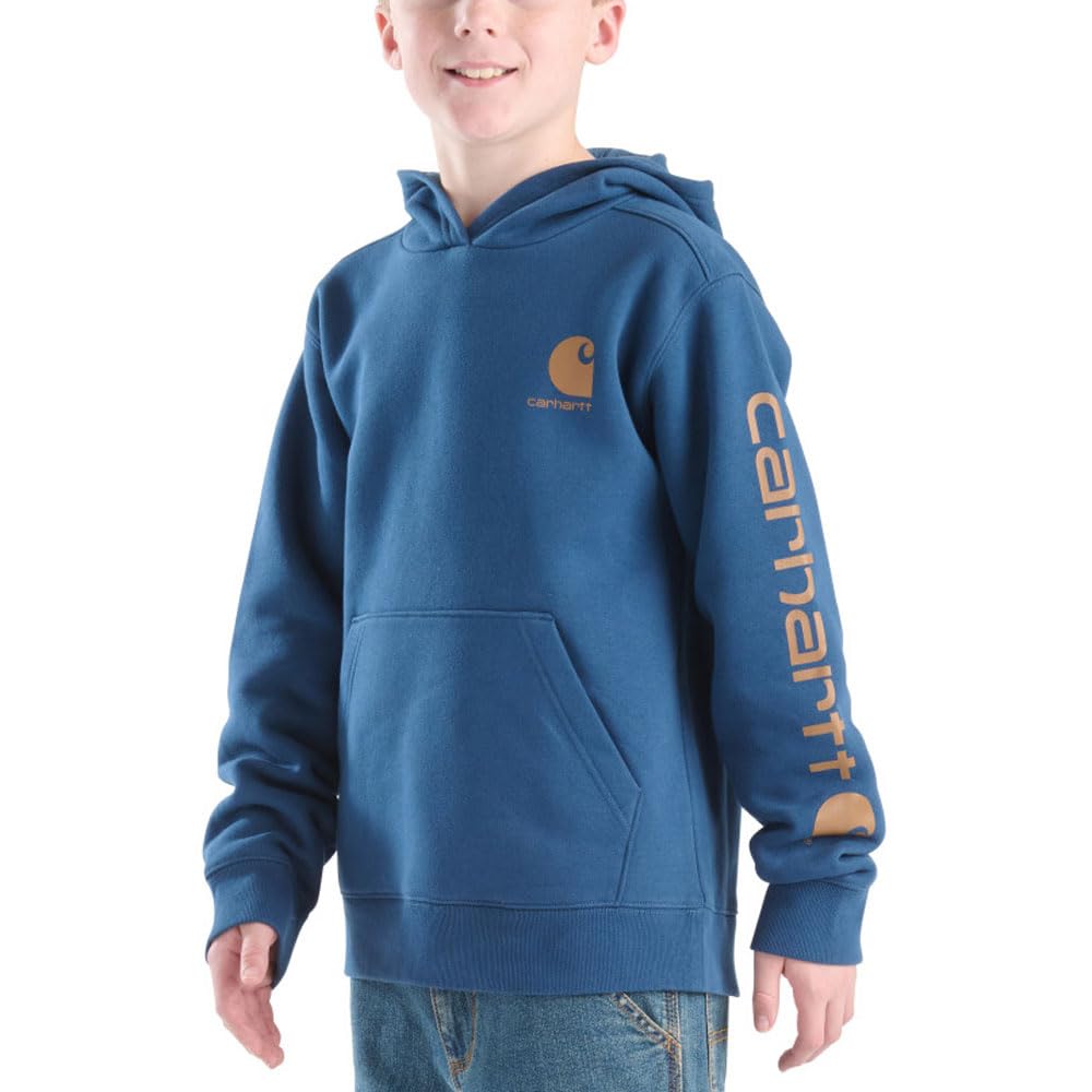 Carhartt Boys Long Sleeve Hooded Sweatshirt
