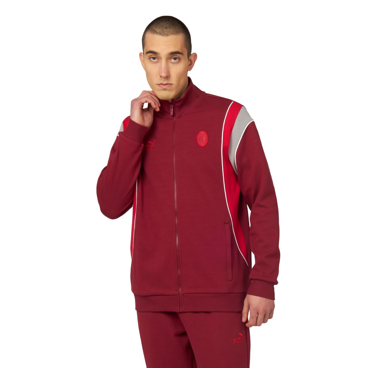 AC Milan Felpa con colletto FtlbArchive, Unisex