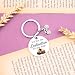 QUIHUD Cycling Bicycle Gifts For Men Mountain Bike Riders Inspirational Keychain For Cyclist Riding Gifts For Biker