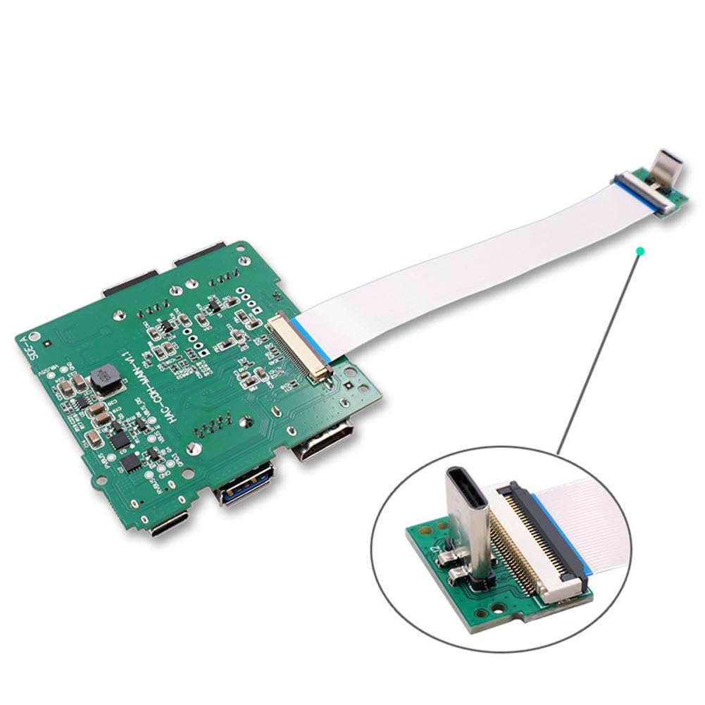 Dock di ricarica scheda madre per console Nintendo Switch, connettore porta HDMI sostituzione scheda madre
