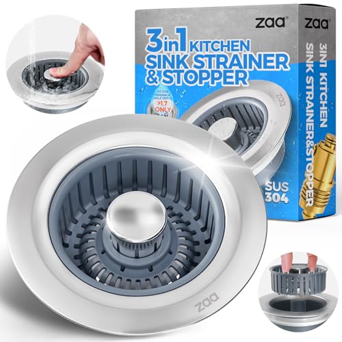 Sink Drain Strainer - Sink Stopper Kitchen Drain...