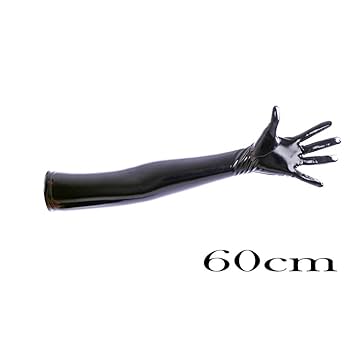 60cm丈 ラバー ラテックス ロンググローブ ゴム手袋 長手袋 コスプレ衣装 60cm丈 ラバー ラテックス ロンググローブ ゴム手袋 長手袋